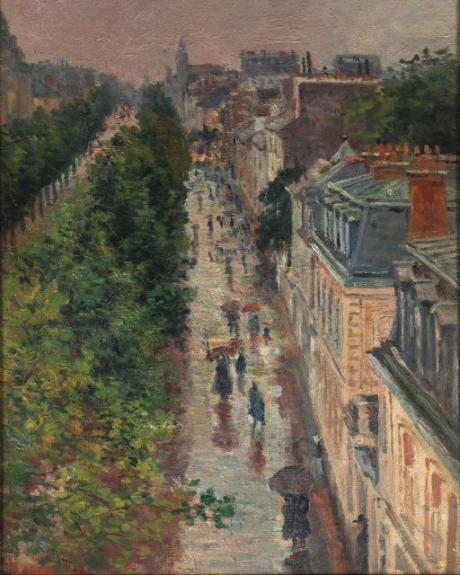 Scene De Rue A Paris