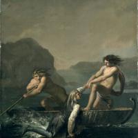 Scene Fra Niels Klims Underjordiske Rejse