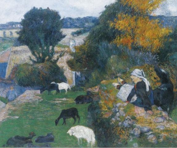 The Breton Shepherdess