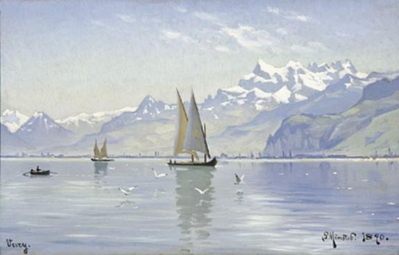 View Of Lake Vevey