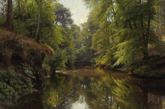 A Wooded River Landscape