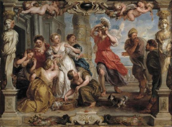 Achilles Discovered By Ulysses Among The Daughters Of Lycomedes