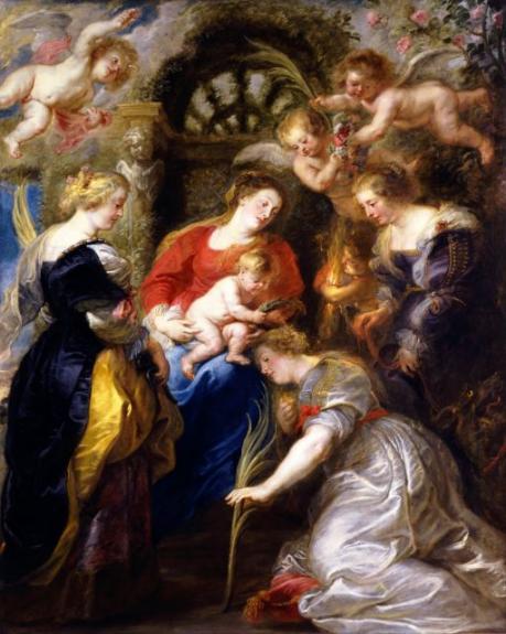 Crowning Of Saint Catherine