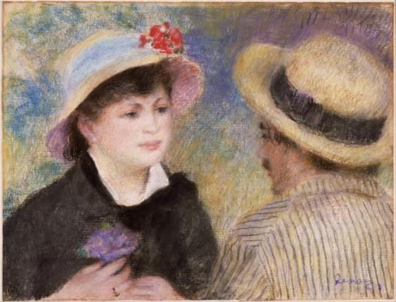 Boating Couple (Aline Charigot And Renoir)