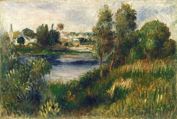 Landscape at Vetheuil