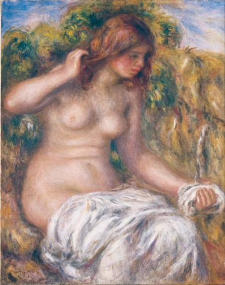 Woman By Spring