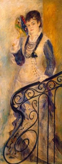 Woman On A Staircase