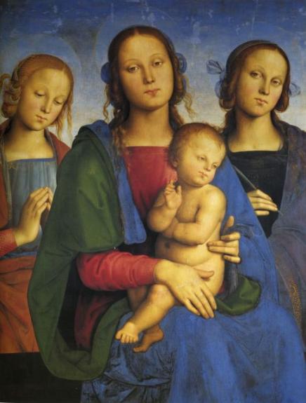 Madonna And Child With St. Catherine And St. Rosa