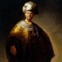 Portrait of Ambroise Vollard in a Red Headscarf