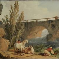 Bridge Over A Cascade