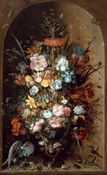 Large Flower Still Life With Crown Imperial