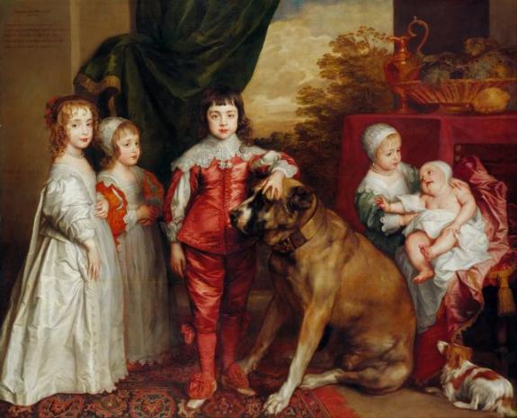 Five Eldest Children Of Charles i