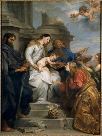 Madonna Con Bambino S. Rosalia