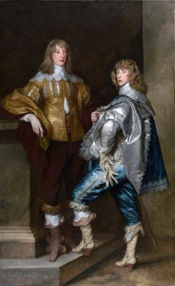 Portrait Of Lord John Stuart And His Brother Lord Bernard Stuart