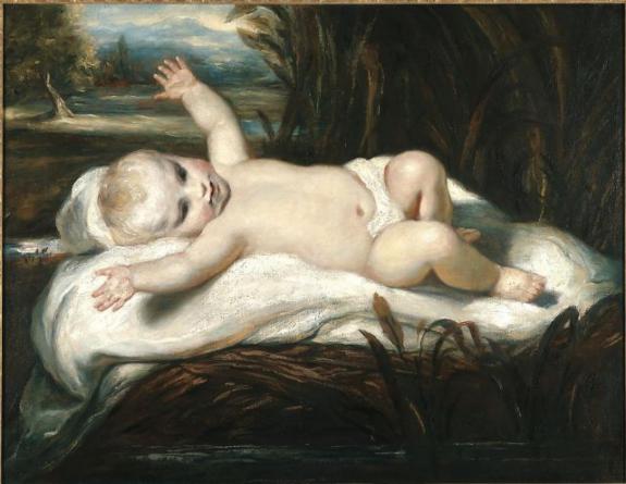 The Infant Moses In The Bulrushes