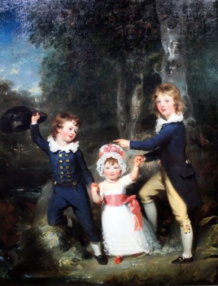 Portrait Of The Children Of Lord George Cavendish