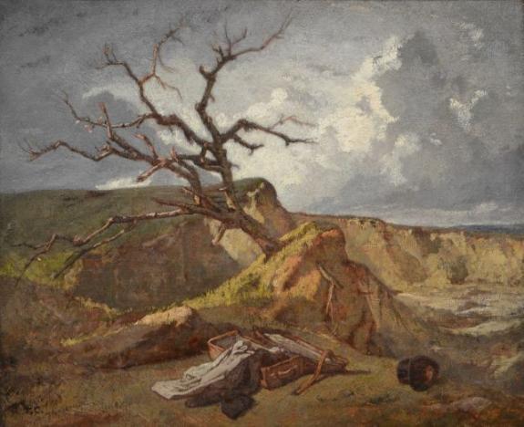 Landscape Near The Sea