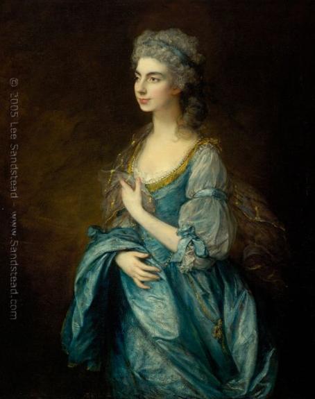 Portrait Of Lady Rodney (born Anne Harley)