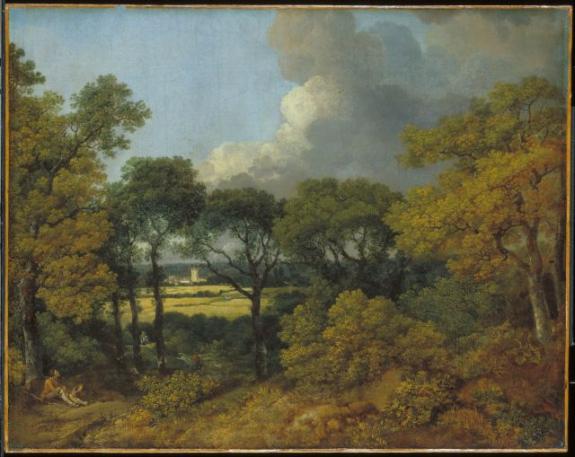 Wooded Landscape With A Peasant Resting