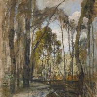 The Prater Gardens After The Rain