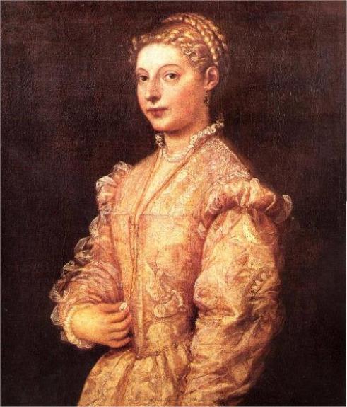 Portrait of Titian's Daughter Lavinia