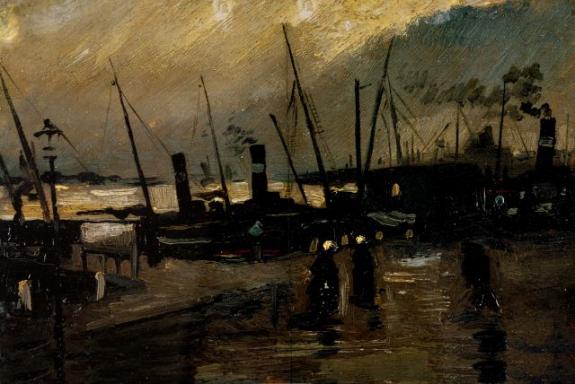 Le Quai The Wharf 1885