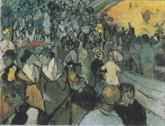 Spectators In The Arena At Arles