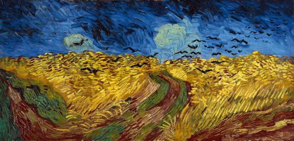 Wheatfield With Crows