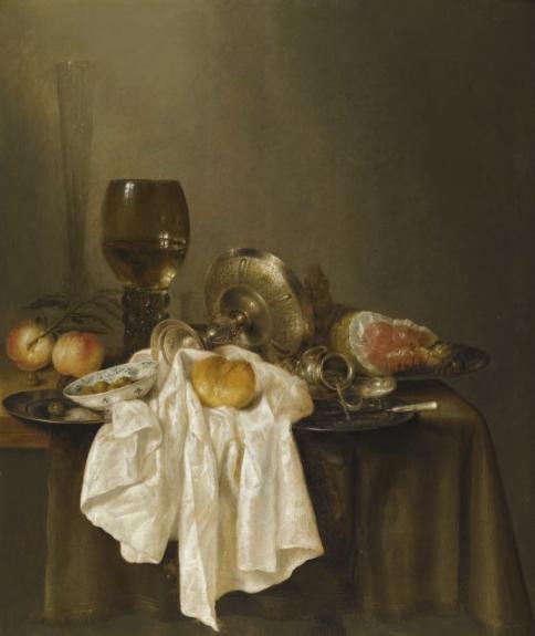 A Banketje Still Life With A Roemer