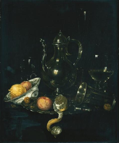Still Life With A Silver Ewer