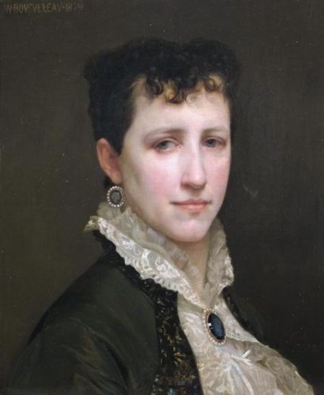 Portrait De Mademoiselle Elizabeth Gardner