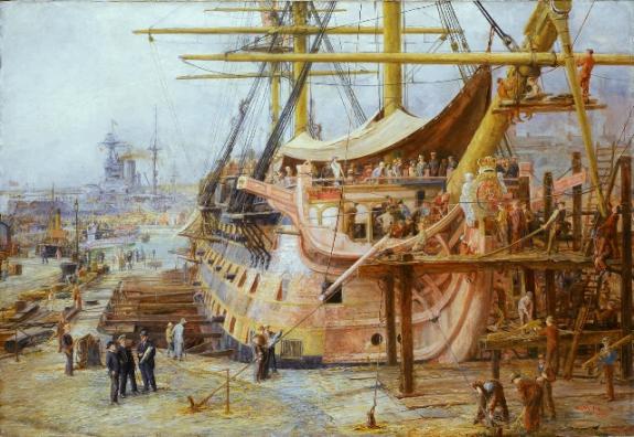 The Restoration Of Hms Victory
